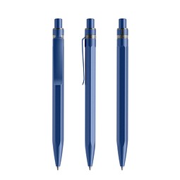 prodir QS50 Stone PQS Push Kugelschreiber, Sideral Blue- Sideral Blue satin finish