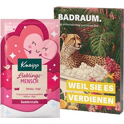 Promotion Case, Kneipp Badekristalle Lieblingsmensch, inkl. Druck