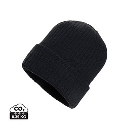Pryor AWARE™ Polylana® Beanie mit Bündchen, schwarz