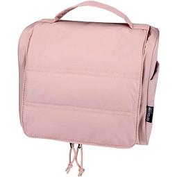 Puffer GRS recycelte aufhängbare Kulturtasche 8L, altrosa