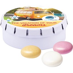 Quick Box XS, Mentos Kaudragee Fruit, inkl. Druck