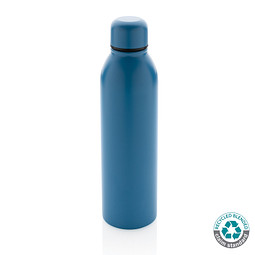RCS recycelte Stainless Steel Vakuumflasche, blau