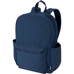Recanvas 15,6” GRS recycelter City-Rucksack 16L, navy