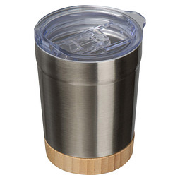 Recycelter Stahlbecher Turin,grau