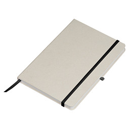 Recyceltes Michlkarton Notizbuch A5 Izmir,beige