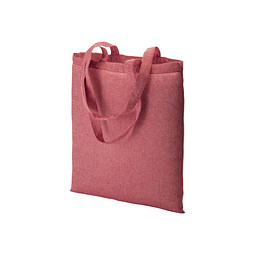 Recycling Baumwolltasche, bordeaux