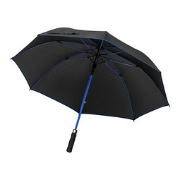 Automatik-Portierschirm, schwarz/blau