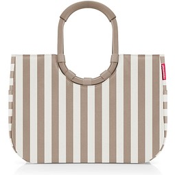 reisenthel® Einkaufskorb loopshopper L summerstripes coffee