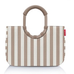 reisenthel® Einkaufstasche loopshopper M, summerstripes coffee