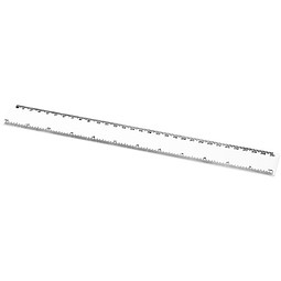 Renzo 30 cm Kunststoff-Lineal, weiss