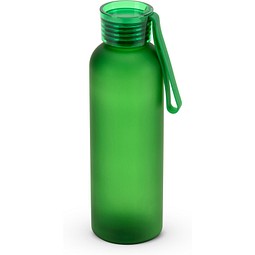 RIO rPET. Trinkflasche (600ml) aus recyceltem PET (100 % rPET) mit matter Oberfläche, Grün