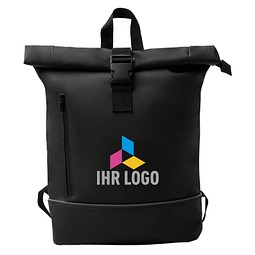 Roll-Top Rucksack Valdez, black