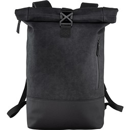 Rollup-Rucksack NAP, schwarz