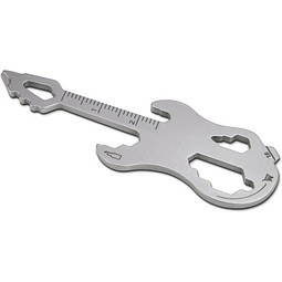 ROMINOX® Key Tool // Guitar - 19 functions (Gitarre), silber