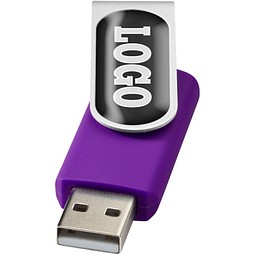 Rotate Doming USB-Stick, lila, 2GB