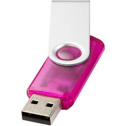 Rotate Transculent USB-Stick, rosa, 8GB