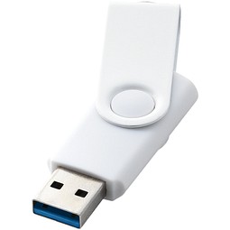 Rotate USB-Stick 3.0 aus Metall, weiss, 32GB