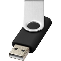 Rotate USB-Stick, schwarz, 2GB