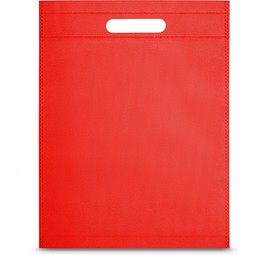 ROTERDAM. Einkaufstasche aus Non-woven (80 g/m²), Rot