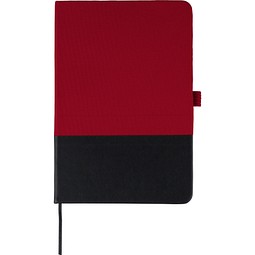 rPET-Polyester-Notizbuch A5 Yuna, rot