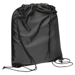 RPET Sportbeutel Montevideo,schwarz