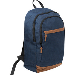 Rucksack aus Polyester, dunkelblau