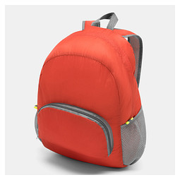 Rucksack VOLUNTEER, faltbar,rot