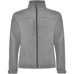 Rudolph Softshelljacke Unisex, heather schwarz, M