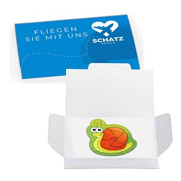 Samenpapier lustige Tierchen, Ostern, Schnecke Paul, 1-seit. Druck