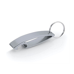 Schlüsselanhänger mit Flaschenöffner Sesam, silber