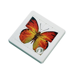 Schiebepuzzle Space 15, weiß