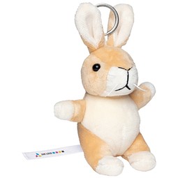 Schlüsselanhänger Hase, crem