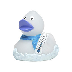 Schnabels® Bade-Ente Frosty, weiß