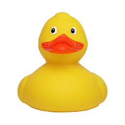 Schnabels® Bade-Ente Giant, 15 cm, gelb/orange