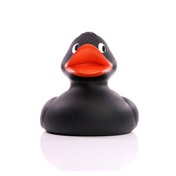 Schnabels® Bade-Ente Giant, 30 cm, schwarz