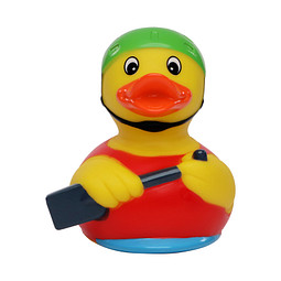 Schnabels® Bade-Ente Ruderboot, bunt