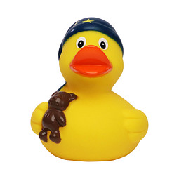 Schnabels® Bade-Ente Schlafmütze, bunt