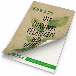 Schreibblock Cover Recycling, A5, 50 Blatt