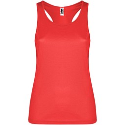 Schura Sport Top für Damen, rot, S