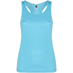 Schura Sport Top für Damen, türkis, 2XL