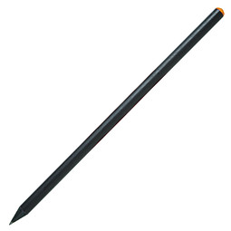 PENKO® Bleistift schwarz mit Kristall, schwarz/orange