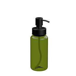 Seifenspender Deluxe 0,4 l, colour, transparent-grün
