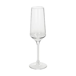 Kundengeschenk Sektglas Vista – weiß – mit Logodruck 240 ml für Events und Messen