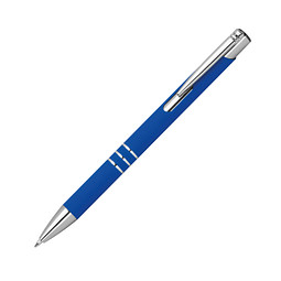 Softtouch-Kugelschreiber Semi Gel, blau