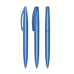 senator® Drehkugelschreiber Bridge Polished, blaue Mine, blau 2935