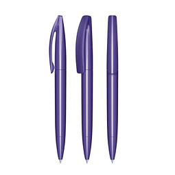 senator® Drehkugelschreiber Bridge Polished, blaue Mine, violett 267