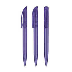 senator® Druckkugelschreiber Challenger Frosted, blaue Mine, violett 267