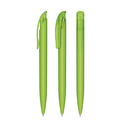 senator® Druckkugelschreiber Challenger Soft Touch, blaue Mine, grün 376