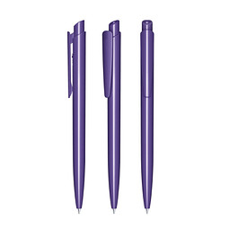 senator® Druckkugelschreiber Dart Polished, blaue Mine, violett 267
