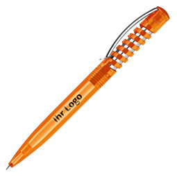 senator® Kugelschreiber New Spring, blaue Mine, transparent-orange 151